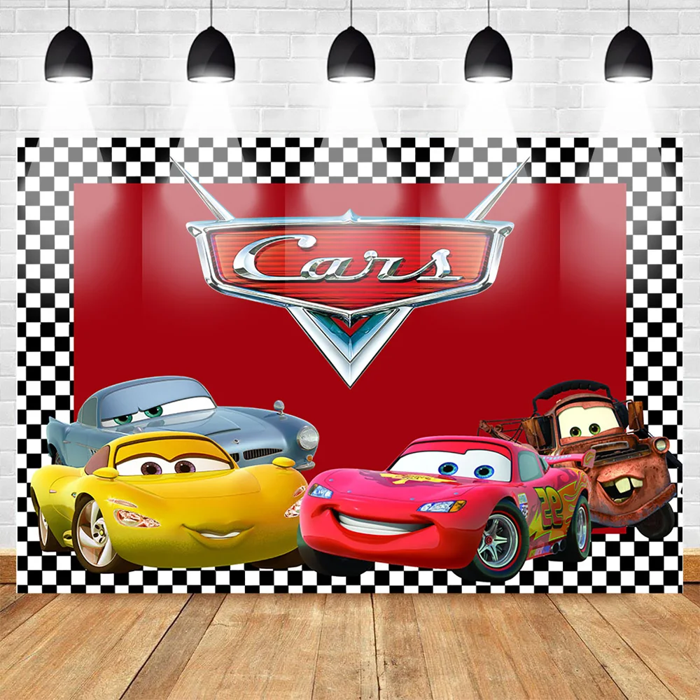 

Mehofoto Car Cartoon Photography Backdrop Happy Birthday Theme Party Decoration Banner Newborn Baby Background for Photo Studio