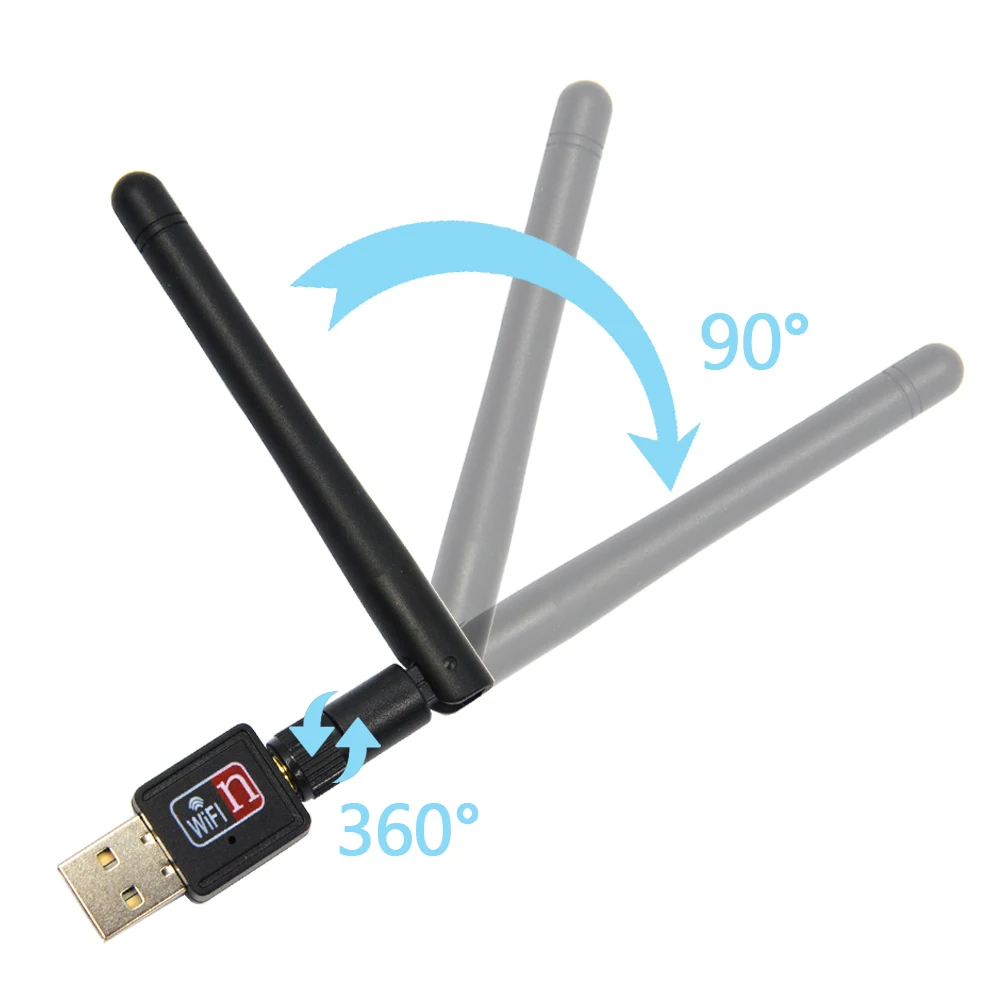 Besegad 150 Мбит/с USB Wifi адаптер мини беспроводная Lan Карта 802.11b/g/n MT7601 Wlan ПК Wi Fi ключ