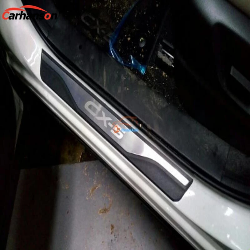 Аксессуары для автомобильного стиля Накладка на порог Mazda CX 5 CX5 защитная накладка