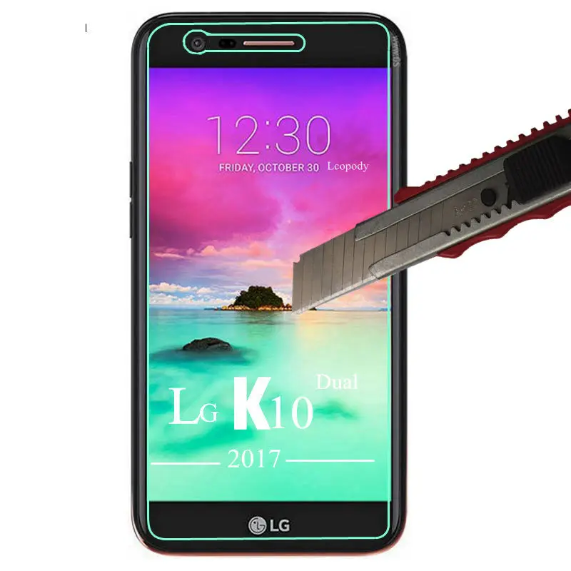 Закаленное 3D стекло для LG K10 2017 k 10 M250 Защита экрана lg M250N M250E M250DS x400 400 sklo an mobil|3d tempered