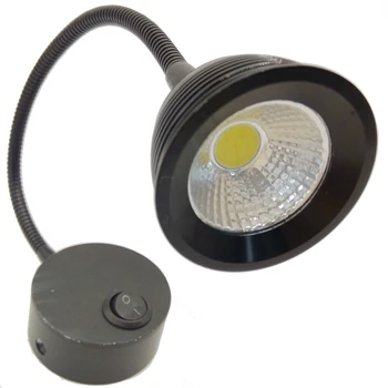 

Marine Boat Yacht 3W COB LED GOOSENECK BEDSIDE LED WALL LIGHT