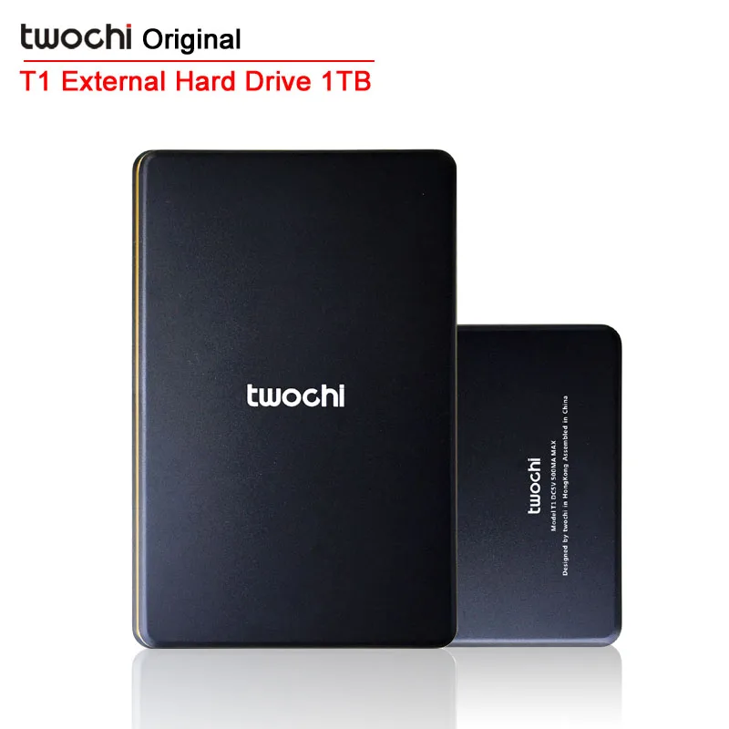 Free shipping 2015 New Style 2 5 inch Twochi USB2 0 HDD 1TB Slim font b