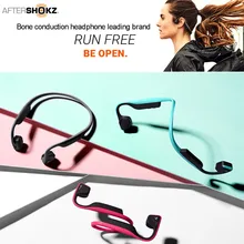 Aftershokz AS600 Trekz titanium Air открытые беспроводные наушники костной проводимости для Носимых устройств дропшиппинг