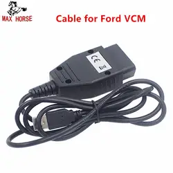 Заводская цена для Ford VCM OBD2 Профессиональный диагностический Интерфейс для Ford для Mazda OBDII диагностический кабель USB Бесплатная доставка