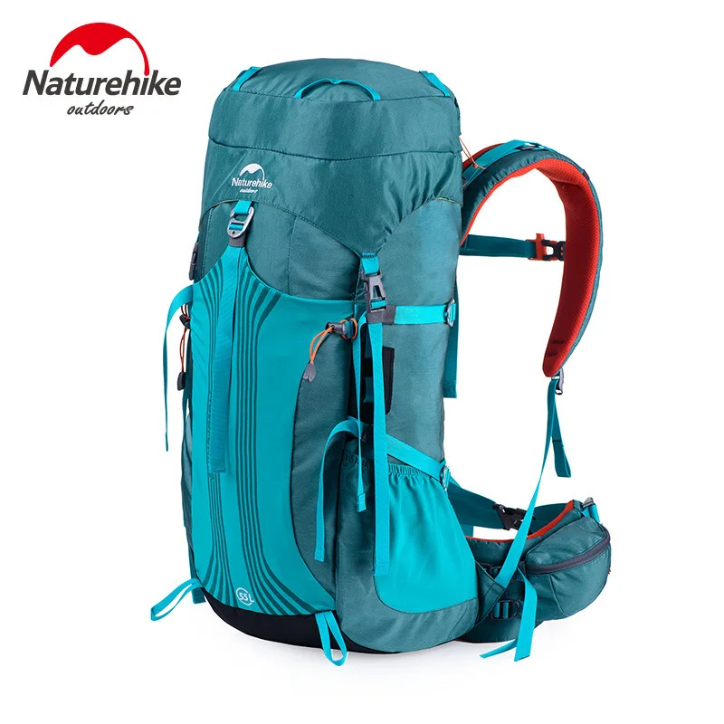 Naturehike في حقيبة ترحال المهنية كيس التسلق كبيرة الخطط لقيعان البحار المشي في الهواء الطلق حقيبة السفر تعليق نظام تسلق ظهره