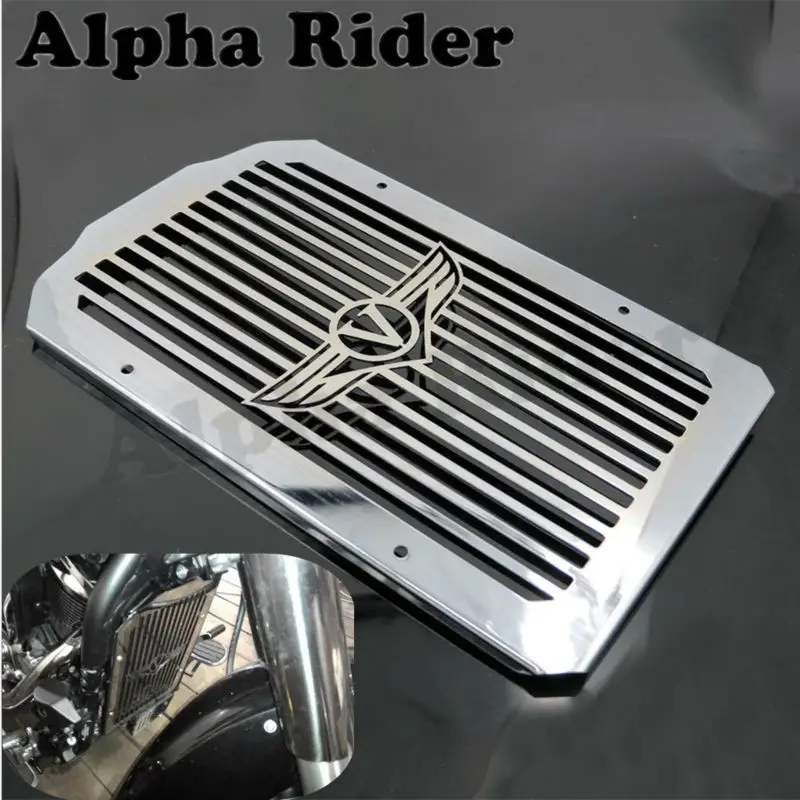 

Motorcycle Engine Radiator Cover Bezel Grille Guard Protector for Kawasaki VN900C Vulcan 900 Custom 2007-2014 13 12 11 10 09 08