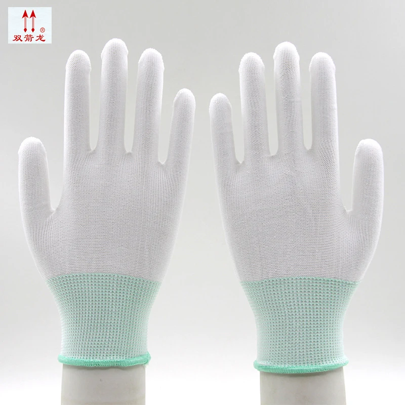 10 пар высокого качества нейлон guantes де seguridad нескользящей носимых антистатические защитная Перчатки дышащий работы Перчатки