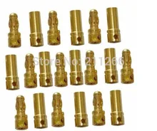 Top Fashion New Arrival 10pairs Trex 450 250 Hsp Servo Tamiya 3 5mm Gold Bullet Connector