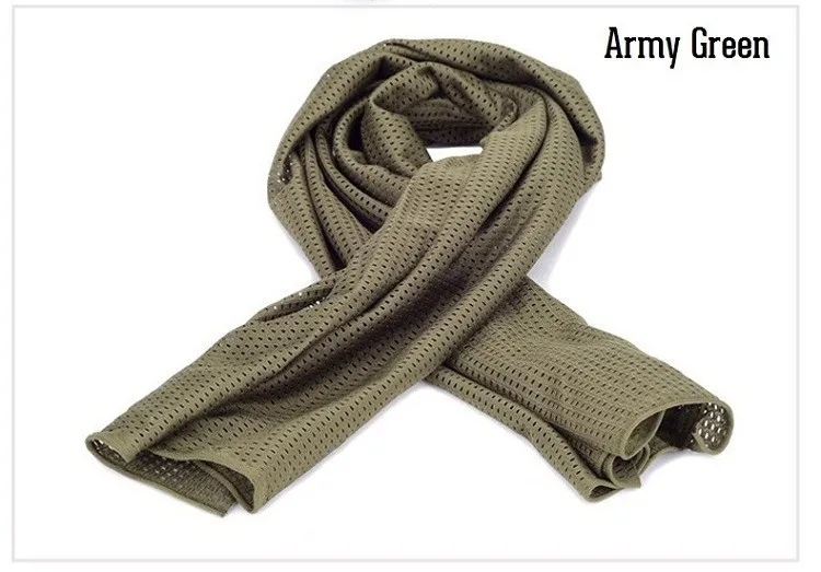 Унисекс Универсальный арабский шемаг KeffIyeh обертывание камуфляж военный тактический шарф Открытый Охота сетка Шаль Вуаль шарфы