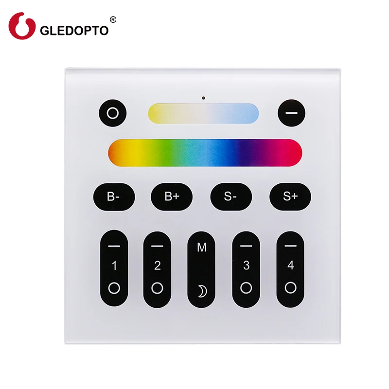 G светодиодный opto 2 4G RGB + CCT Беспроводной RF сенсорный пульт дистанционного