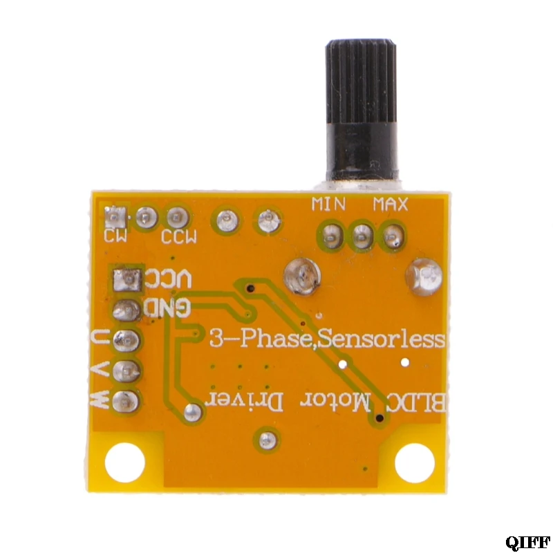 DC 5 V 12 2A 15W бесщеточный контроллер скорости двигателя без Холла BLDC плата драйвера