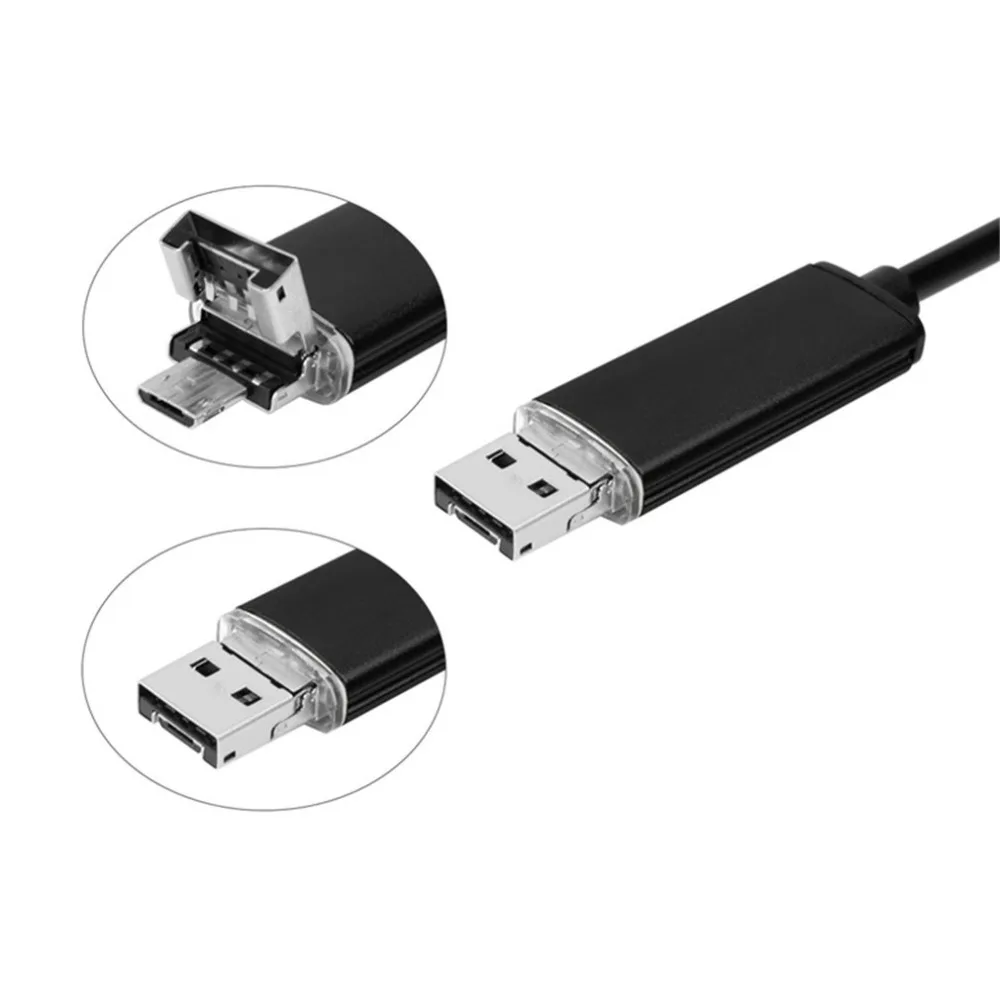 10 м 7 мм эндоскоп камера HD USB андроид эндоскоп Водонепроницаемый 6 светодиодный бороскоп камера для обследования эндоскоп для Android PC