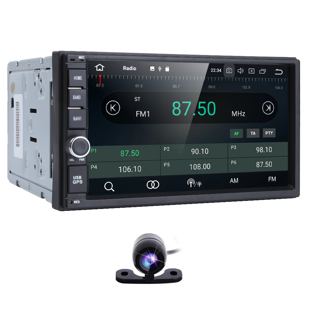 Hizpo HD 1024*600 2 din автомагнитолы gps Android 8 0 автомобилей мультимедиа для Nissan PDF qashqai