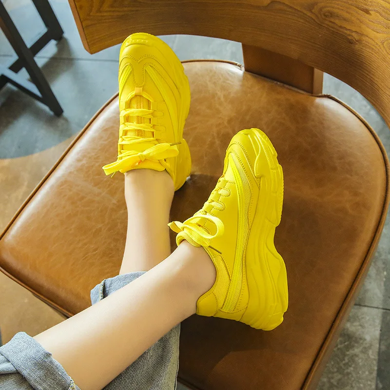 MS брендовые кроссовки; летняя дышащая обувь из сетчатой ткани; цвет желтый, флуоресцентный, зеленый, оранжевый; tenis feminino; женская обувь; z072