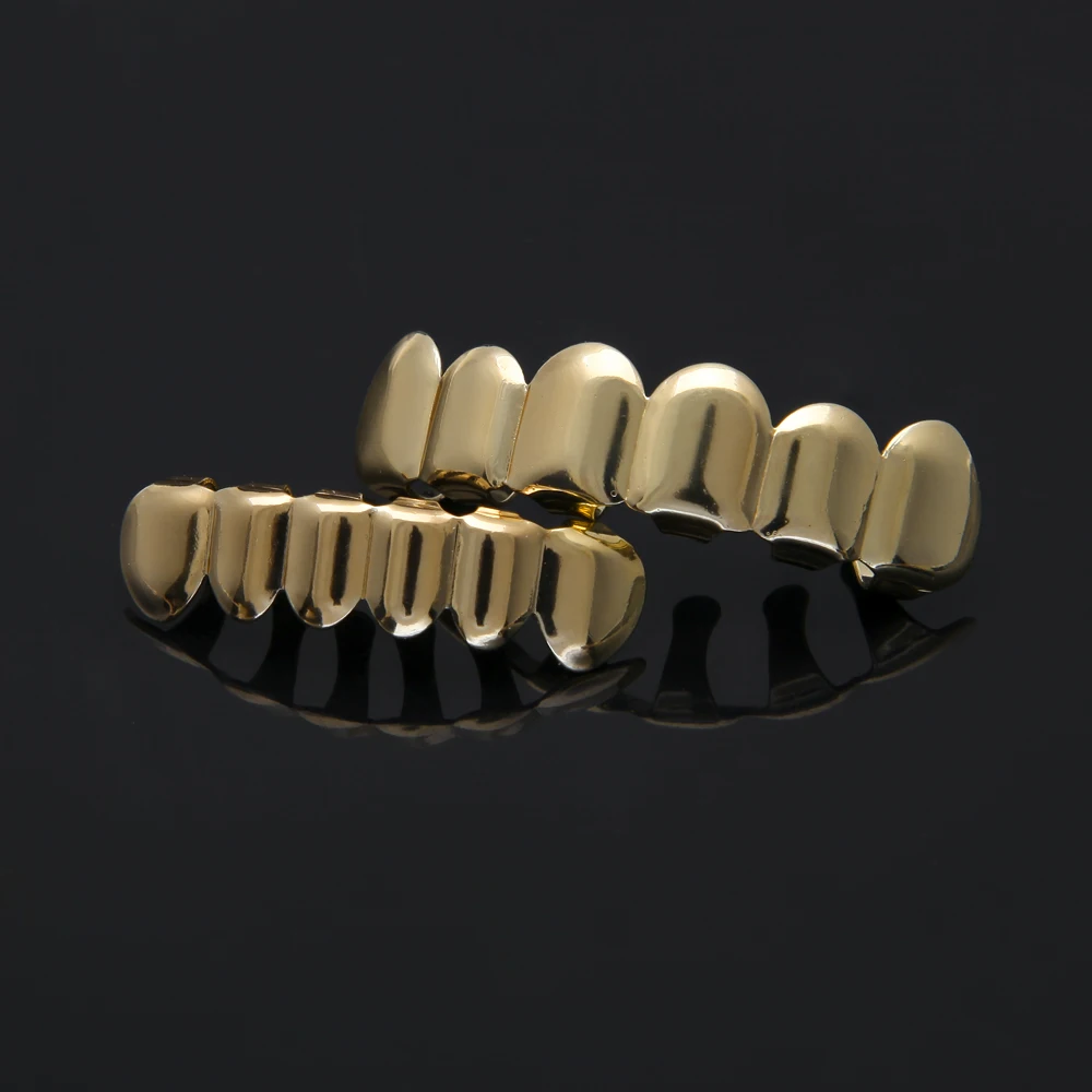 Totority 4pcs Single Tooth Grill Caps For Cosplay Teeth Jewelry For