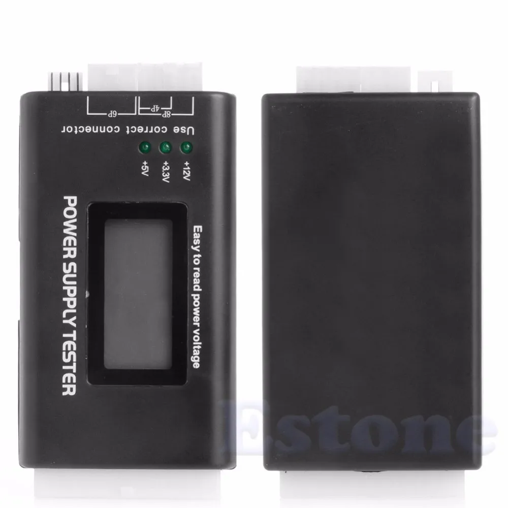 ЖК-ПК компьютер 20/24 Pin 4 PSU ATX BTX ITX SATA HDD блок питания Тестер |