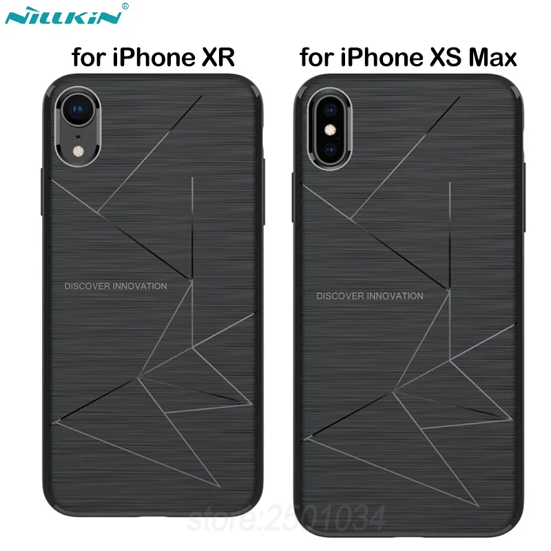Модный Тонкий Магнитный чехол NILLKIN для iPhone XR/XS MAX магнитный автомобильный