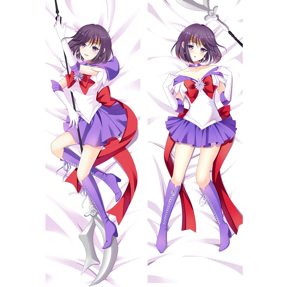 Аниме JK Сейлор Мун принцесса Сатурн Tomoe Hotaru смерть с косой Опора Dakimakura тела подушку Чехол для девочек с героями мультфильмов, объятия Подушка Чехол в подарок