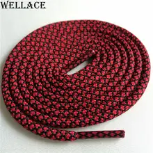 Weiou bright colors hiking walking two toned rope laces replacement shoe laces round rope shoelaces 125cm/49” for basketball