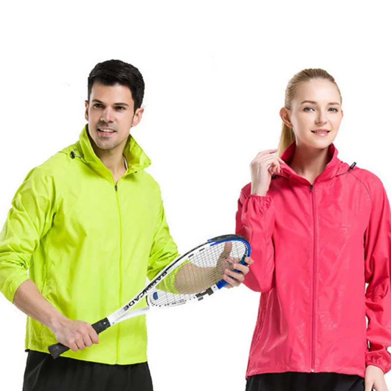 

Men Cycling Jacket MTB Bicycle Bike Rain Jacket Raincoat light rain Orange jacket Long Sleeve Outdoor Sport Windproof