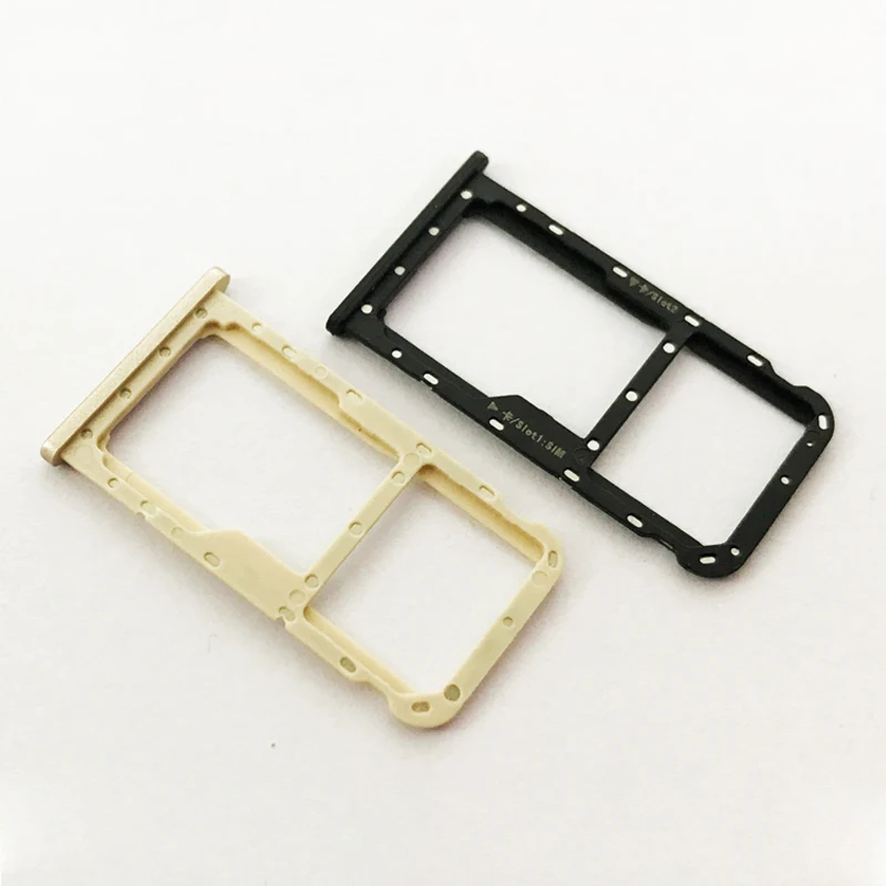 

SIM Card Tray Slot For Huawei G10 Honor 9i Nova 2i Mate 10 lite Sim Cards Adapters Replacement Parts