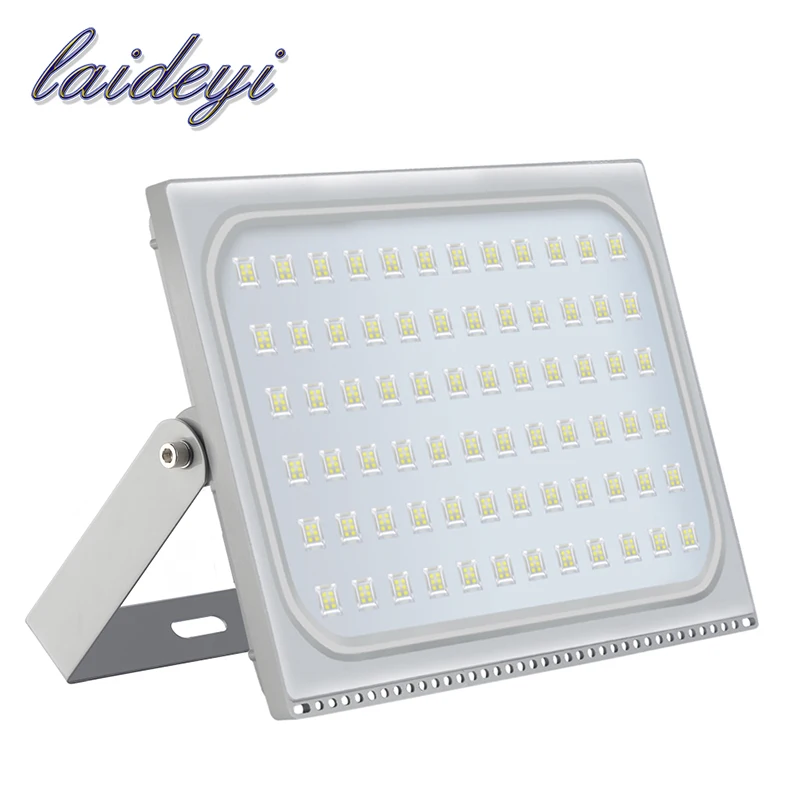 LAIDEYI 1Pcs Ultrathin LED Flood Light 500W ED Floodlight IP65 Waterproof 220V 500 watt LED Spotlight Outdoor Lighting