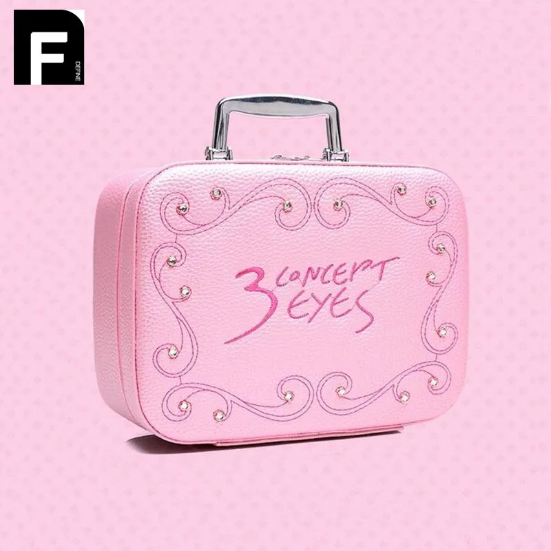 

Fashion Women Cosmetic Box Travel Makeup Organizer Beauty Case Travel purse Jewelry Display Case
