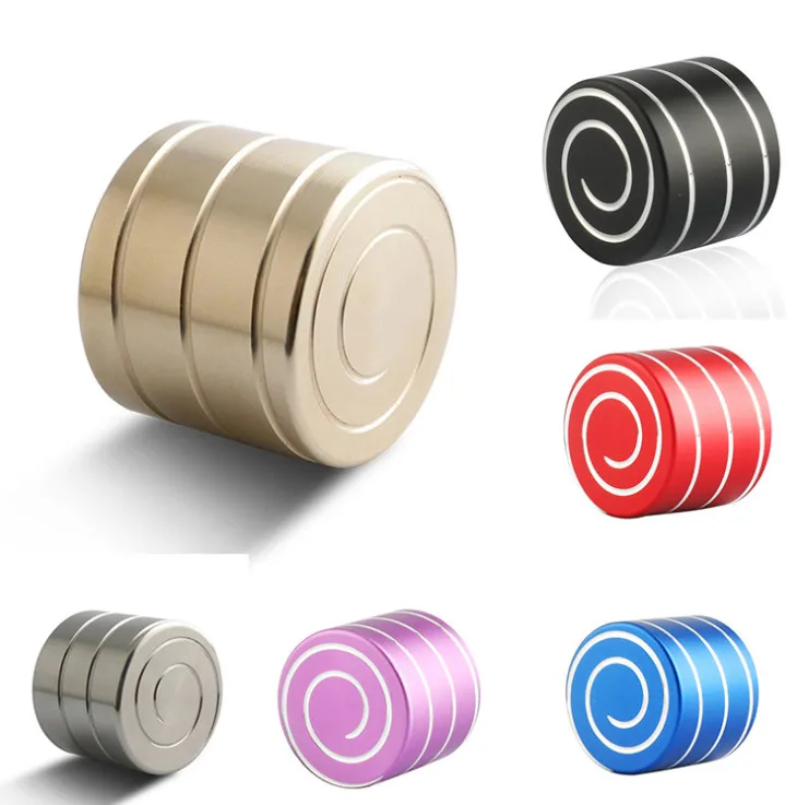 

Colorful metal gyro kinetic desk toys for children gift inception adult ant-stress Stress Relief Toy Fidget Roller