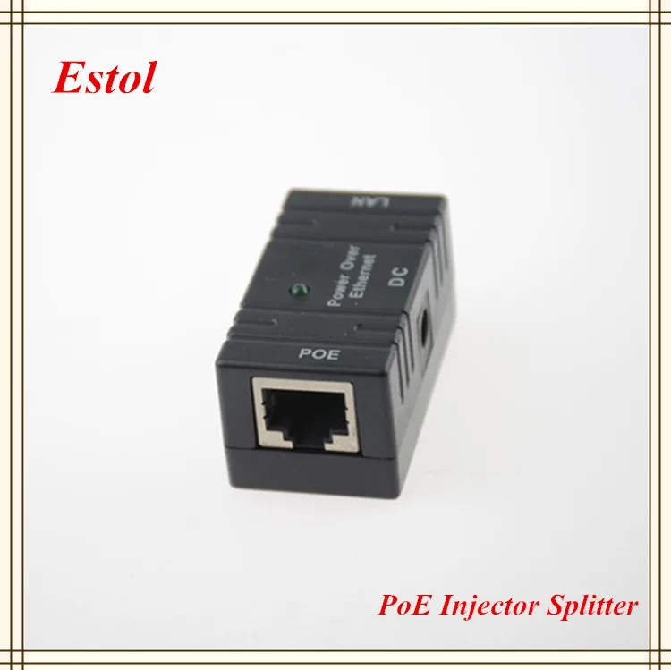 2 шт./лот разъем RJ45 POE инжектор питания через Ethernet адаптер для IP камеры телефона