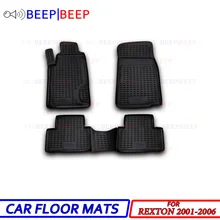 Для Ssang Yong Rexton 2001-2006 автомобильные коврики ковры авто коврик пыленепроницаемый водонепроницаемый автомобильный Стайлинг украшение интерьера