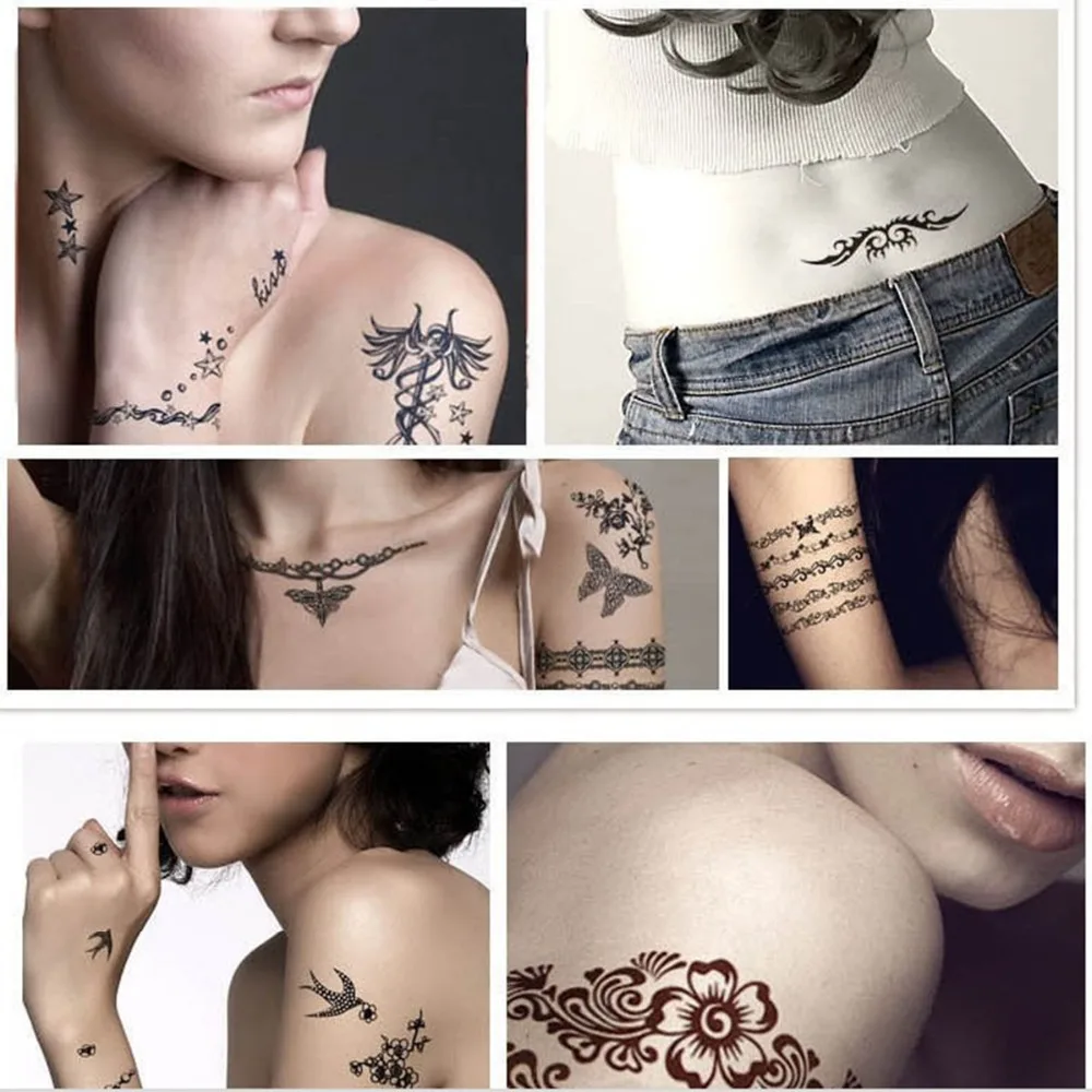 Badan Seni Lukisan Pergelangan Tangan Kaki Harajuku Malaikat Wing