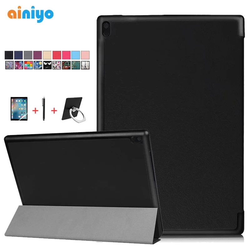 Ультра тонкий умный флип чехол для Lenovo Tab4 tab 4 10 ТБ x304l tb X304f магнит Смарт