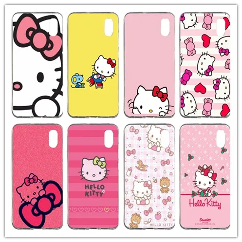 Hello kitty чехол для телефона Xiaomi redmi 4A 4X4 pro 5 5A 6A 6X6 Note 2 3 4X5 6 из мягкой искусственной