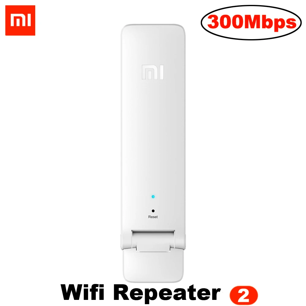 Xiaomi Wi Fi ретранслятор 2 усилитель удлинитель Универсальный ретидор 300 Мбит/с