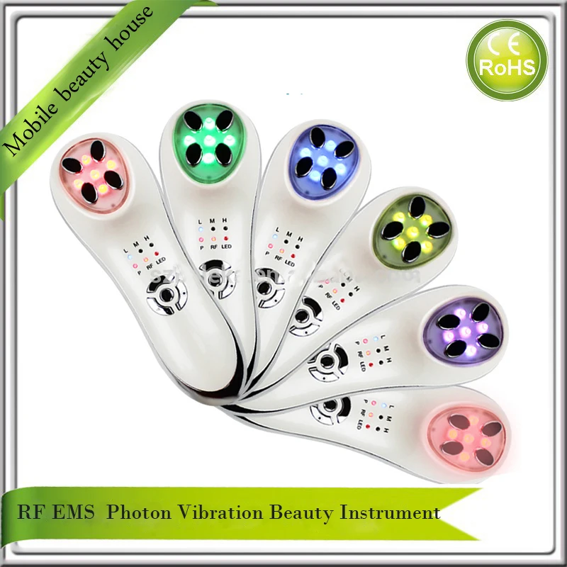 

Mini Bipolar RF Skin Renewal System Radio Frequency EMS Bio Microcurrent Face Lifting Tightening Led Photon Beauty Device