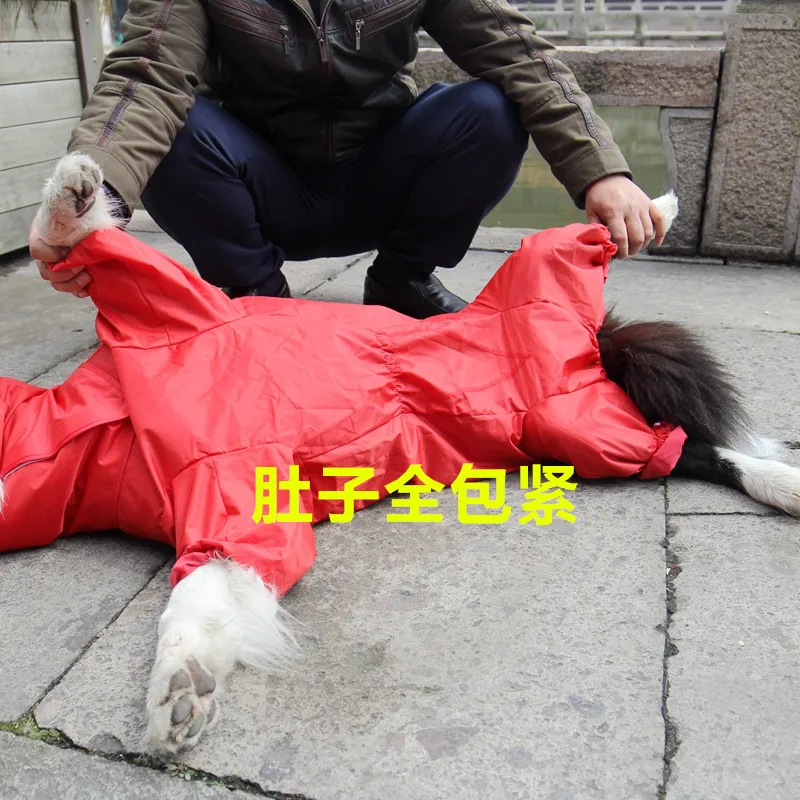 Дождевик для больших собак pet Satsuma большое пончо четыре фута кусок плащ