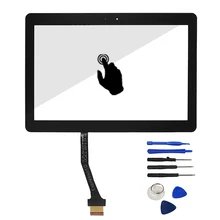 A+++ Quality Touch For Samsung Galaxy Tab 2 10.1 P5100 P5110 Screen Digitizer Lcd Glass With Flex Cable Free Shipping