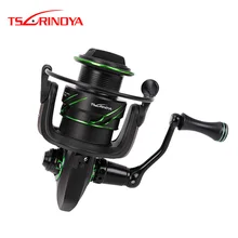 TSURINOYA FIYING SHARK 2000 3000 Размер спиннинговая Рыболовная катушка 8 кг Макс тяга 12BB 6,2: 1 морская и пресноводная спиннинговая катушка