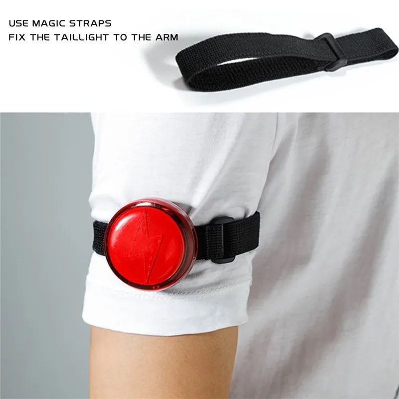 Cheap Cob Cycling Light Multi-function Warning Safety Light For Bicycle Running Usb Rechargeable Bike Rear Light Bicycle Light Lantern 1