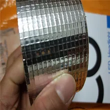 5 см x 5 м Алюминий теплоизоляция щит аксессуары для Honda Toyota Ford Audi BMW Dodge край Chevrolet Jeep крышка багажника полоска