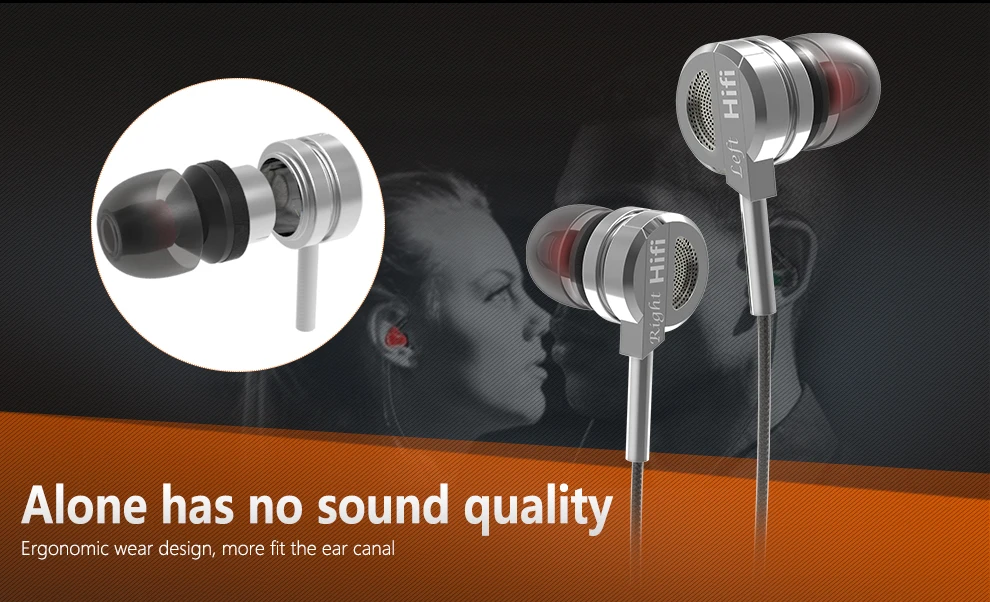 Original QKZ DM9 Zinc Alloy HiFi Earphone 3.5mm In-ear auriculares Super Clear Noise Isolating Mic MP3 MP4 fone de ouvido (2)