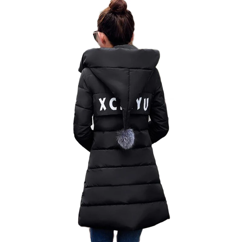 2016 New Winter cotton Coat Women Parkas Mujer Coat Female Long Jacket High Quality Plus Size