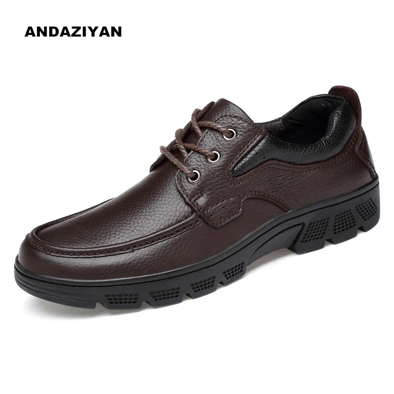 Section plus Los dark plus Cuero Gran Hombres Tamaño Primera Negro Cotton Section Zapatos Negocio Brown 50 Ocasionales De Capa 37 tnwqOTUZR