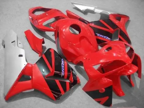 

Injection mold Fairing kit for HONDA CBR600RR F5 05 06 CBR 600RR 2005 2006 CBR600 Red black silver Fairings set +7 gifts HG02