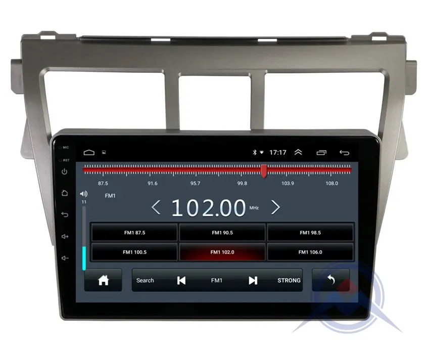 Flash Deal ZOHANAVI Android 8.1 2.5D Car Stereo Screen Radio For Toyota Vios Yaris Belta 2005-2011 Car DVD GPS Navigation with maps 15