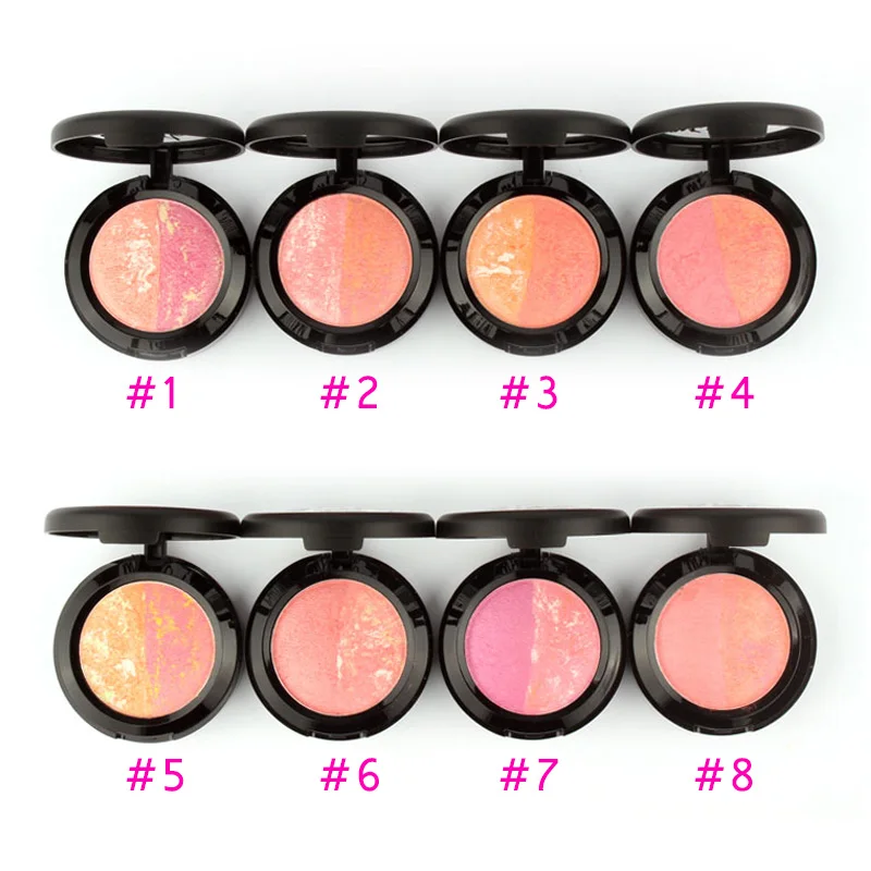 Buy Natural Face Pressed Blush Baked Makeup Blush