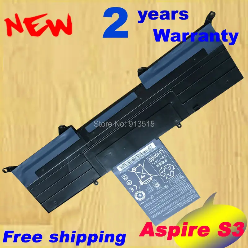 11.1 В 3280 мАч аккумулятор для ноутбука acer aspire s3 серьезные ultrabook ap11d3f ap11d4f 3icp5/65/88 бесплатная доставка
