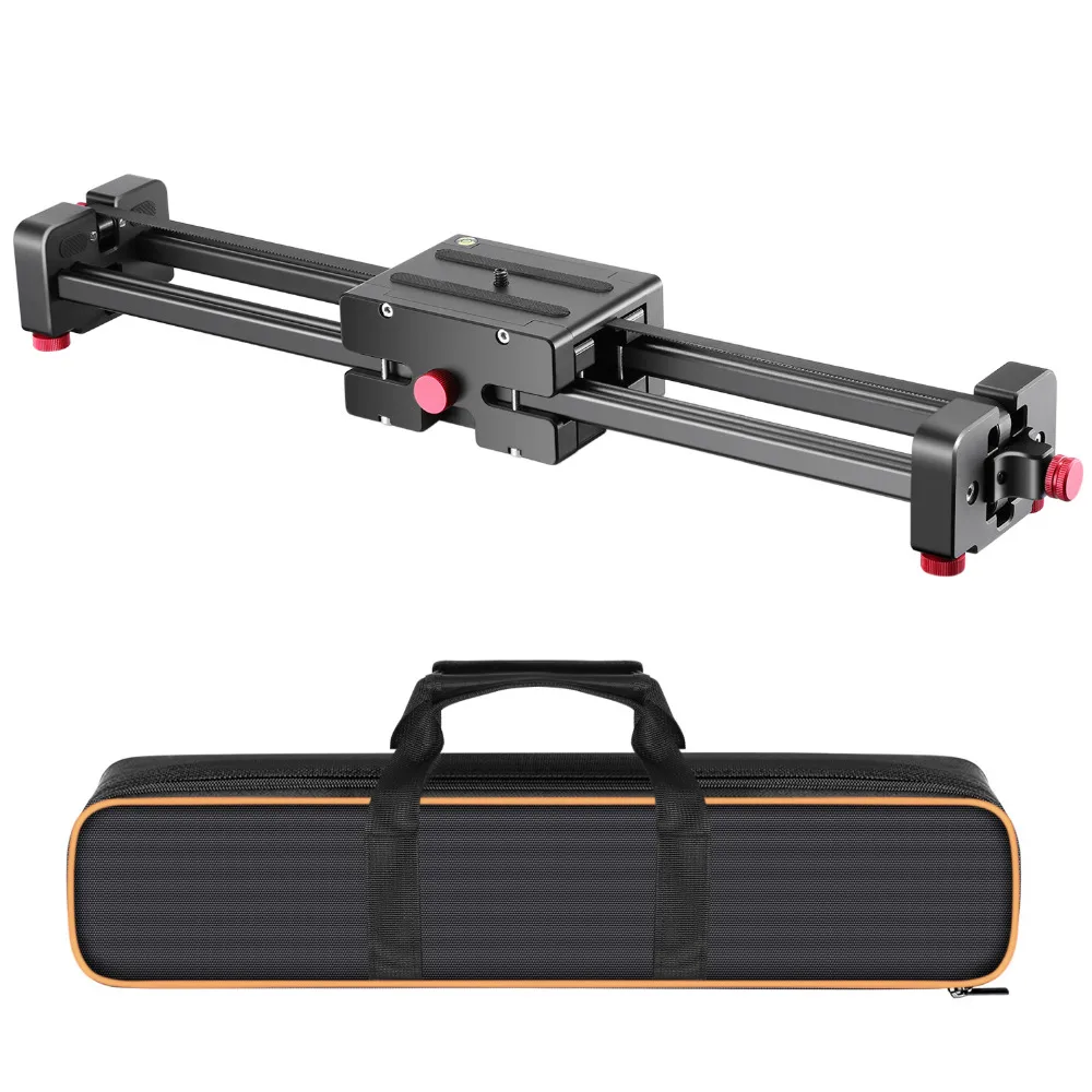 

Neewer Camera Video Track Dolly Rail Slider Stabilizer Extendable From 20 to 40 inches/50 to 100 cm For Canon/Nikon