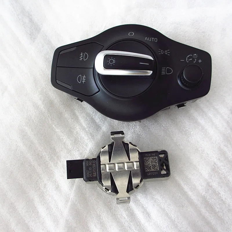 

Saborway Automatic Headlight Switch Button + Rain sensor For A4 B8 Q5 A5 8K0 941 531 AS + 8U0 955 559 B