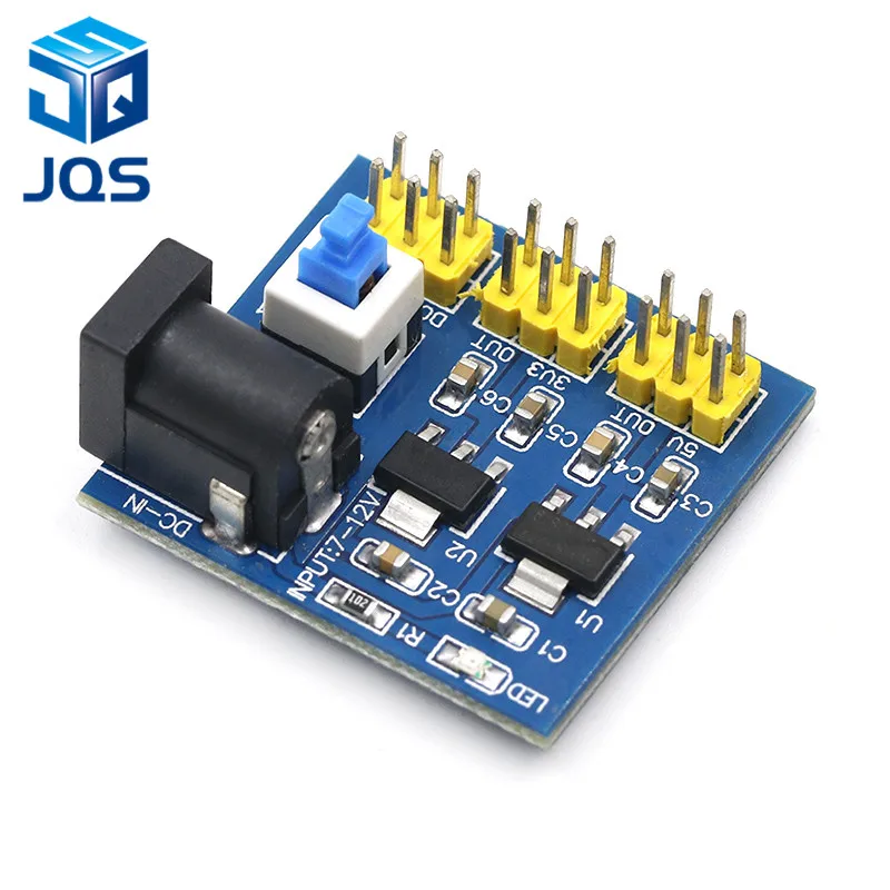 3,3 V 5V 12V Мульти Выходное напряжение преобразования DC-DC 12V постоянного тока до 3,3 V 5V 12V Мощность модуль